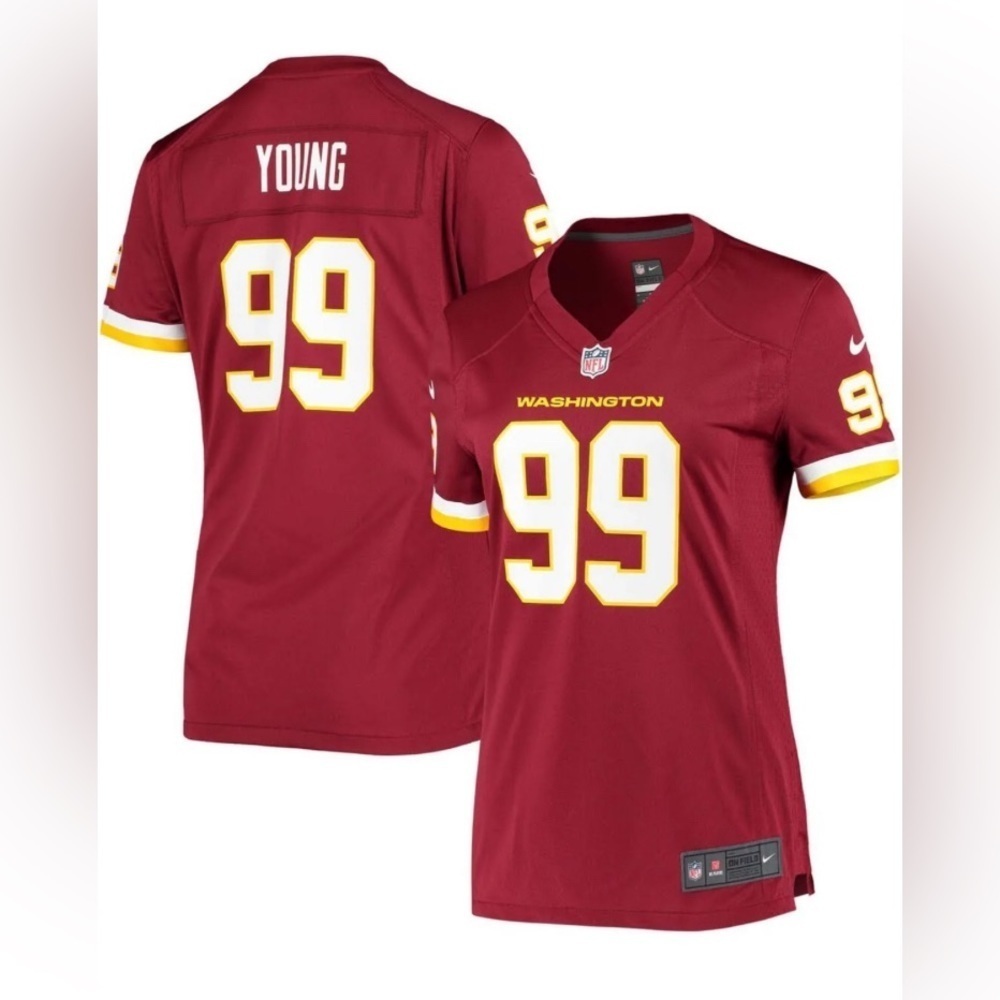 Washington Commanders Chase Young Nike - NEW - Women's Team Player Game Jersey